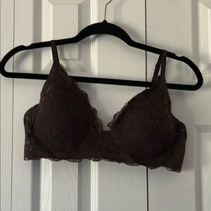 Danskin Chocolate Brown Lace Bralette